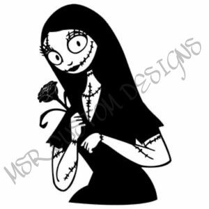 Nightmare Before Christmas Sally Vinyl Decal